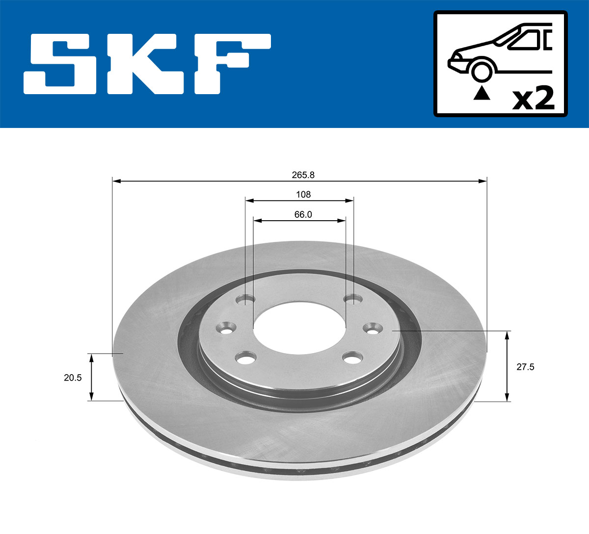 SKF VKBD 80094 V2 спирачен...